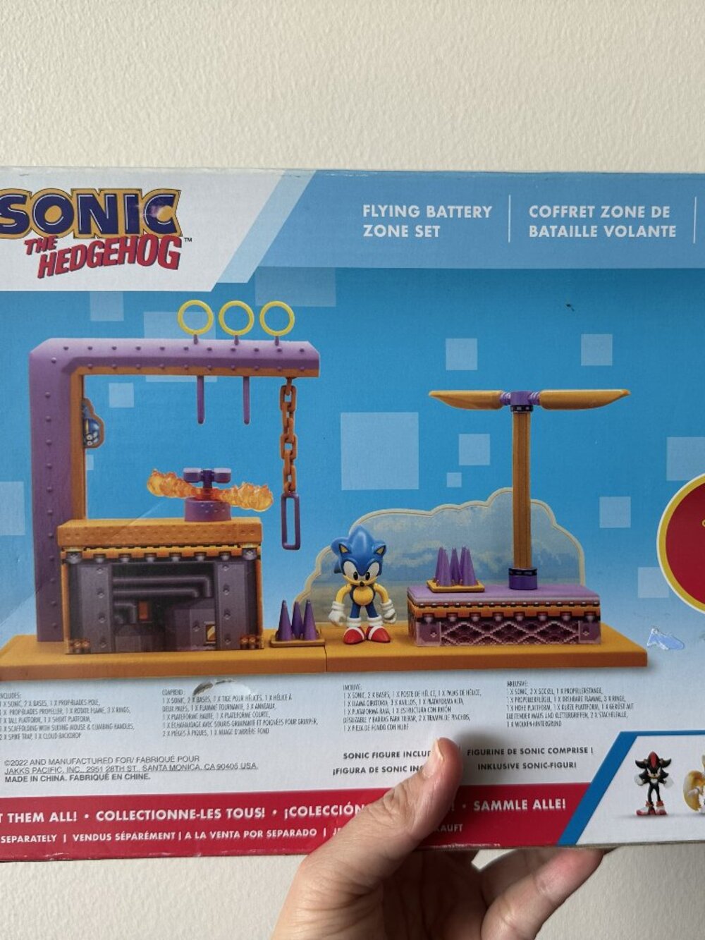 Jakks Pacific Sonic the Hedgehog Flying Battery Zone Set